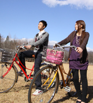 サイクリングもできます
