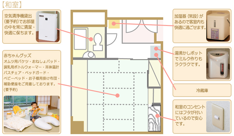 和室平面図