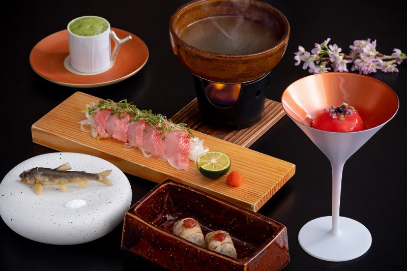 コースのお料理のご紹介