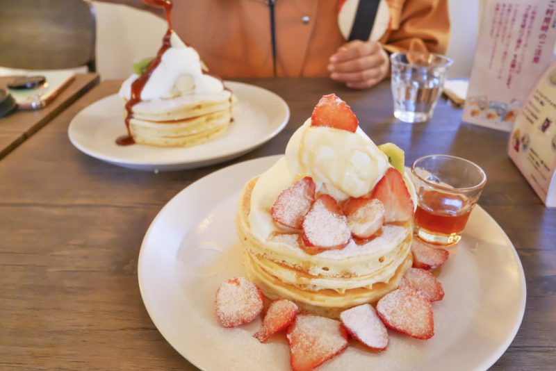 大人気のパンケーキ屋さんが移転！？新店舗の様子は・・・？