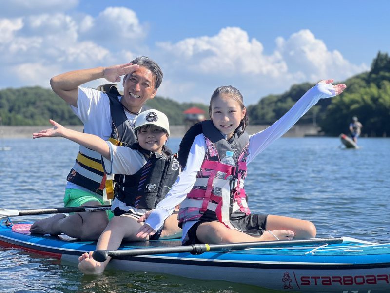 夏らしいこと♪SUPツアーがお子様1名無料！？