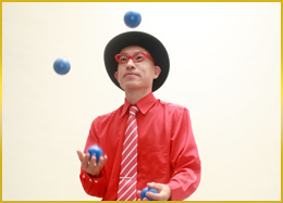 大道芸人ショー