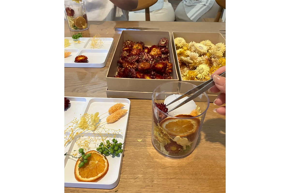 ボタニカルキャンドル