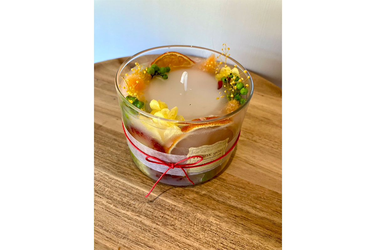 ボタニカルキャンドル