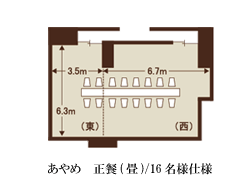 和宴会場・会議場「あやめ」