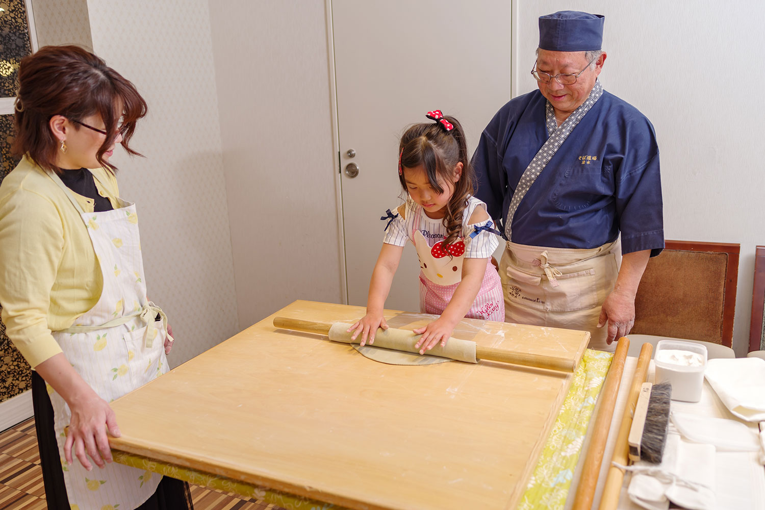 そば打ち体験道場のこだわり4