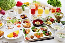 朝食バイキング