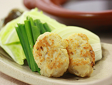 栃木軍鶏団子すき煮