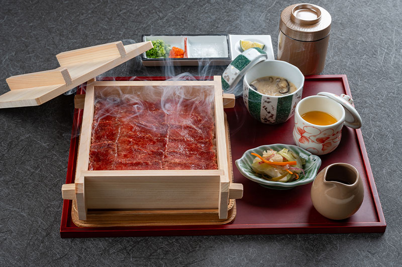 もてぎ放牧黒毛和牛せいろ蒸し膳